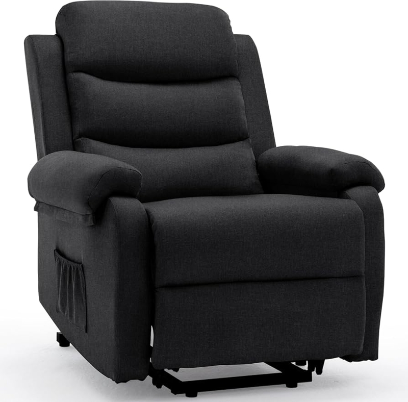 Amazon.com: Korser Power Lift Recliner Chair for Elderly, Electric Lift  Chair for Adults, Small Recliner with Side Pockets for Living Room Reading  Room, Recliner Saves Your Favorite Position, Black : Home &