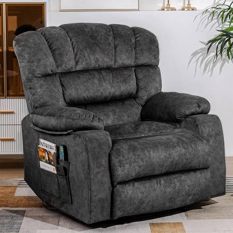 Amazon.com: YI DANICA Recliner Chair Modern Ergonomic Lounge Single Sofa  Seat Living Room Gravity Recliners Foam Filling : Home & Kitchen