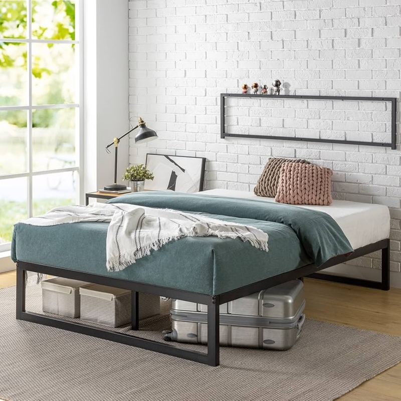 Amazon.com: ZINUS Abel Metal Platform Bed Frame / Mattress Foundation with  Steel Slat Support / No Box Spring Needed / Easy Assembly, Full : Home &  Kitchen