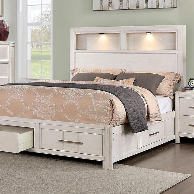 CM7500WH-Q-BED Furniture of America Beds | R & R Discount Furniture