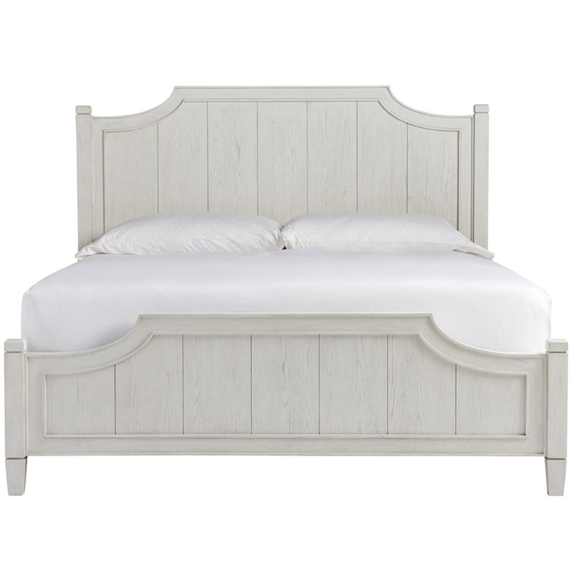 Coastal Bed, Arched Headboard Queen, Vertical Planking Detail