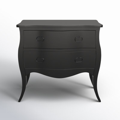 French Provincial Accent Chest Bombe Silhouette Cabriole Legs