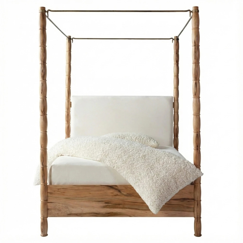 Hampton King 4-Poster Bed - south + english