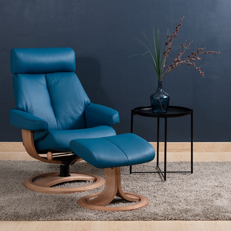 IMG Nordic 85 Recliner & Ottoman  Recliner Store