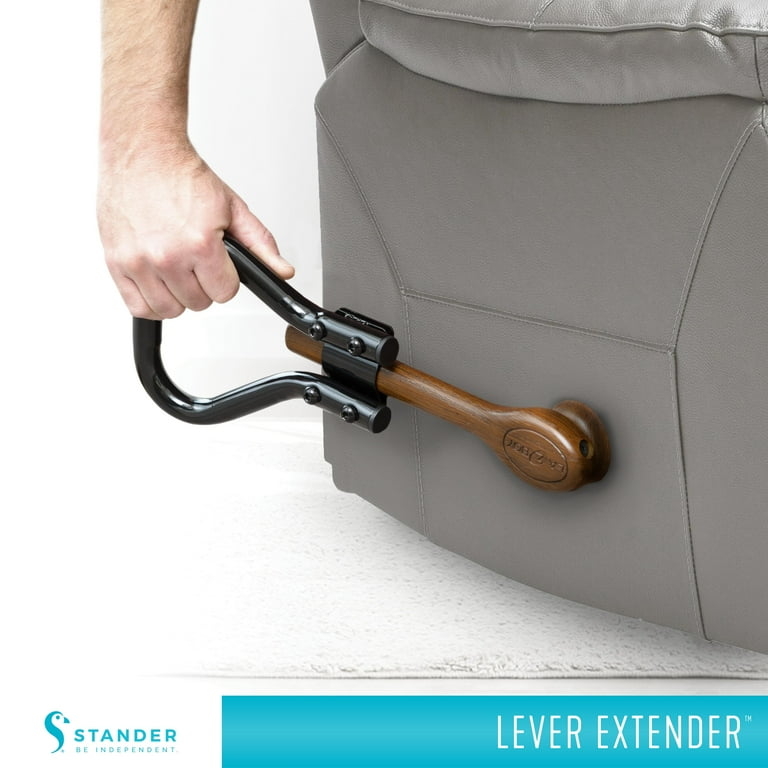 Lever Extender Matte Metal Clamp On Attachment Ergonomic Grip