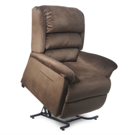 Lift Chair Recliner Plush Three Tier Back Power Lift