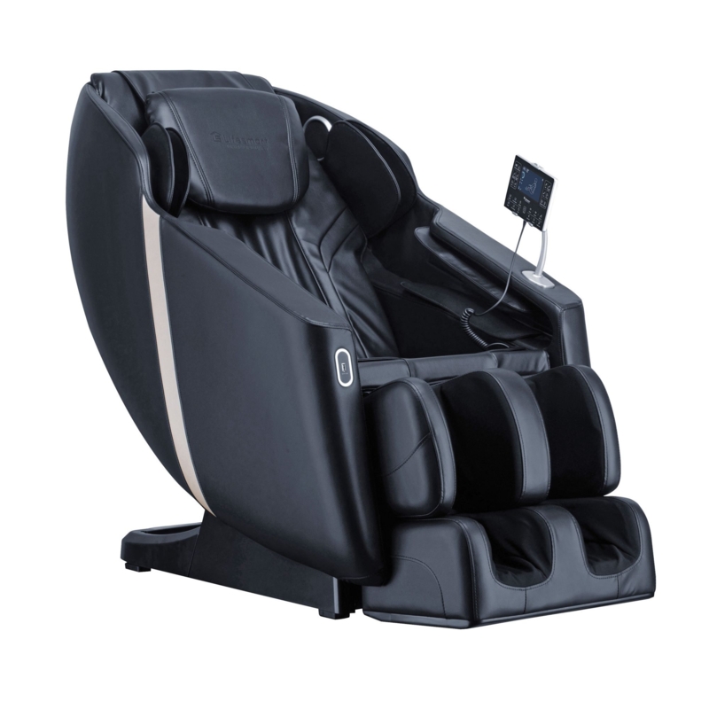 Massage Chair SereniTouch Black Zero Gravity Tablet Control Cocoon