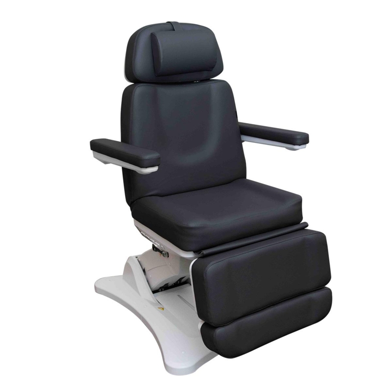 Medical Treatment Chair in Charcoal Grey with Multi-Section Adjustment