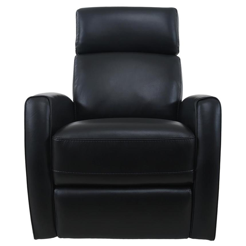 Power Glider Recliner Leather-Like Track Arms High Back