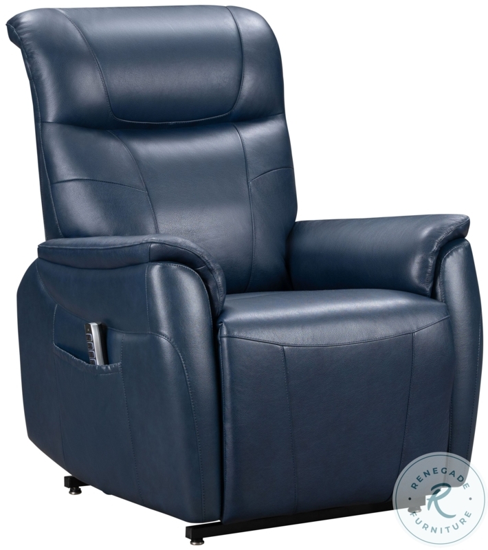 Power Lift Recliner with Remote Pocket and Headrest