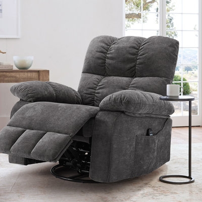 Power Recliner Swivel Glider Base in Modern Farmhouse Style