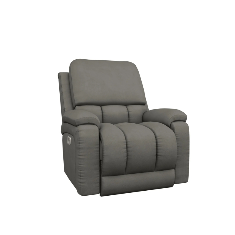 Power Rocking Recliner with Segmented Back and Adjustable Headrest
