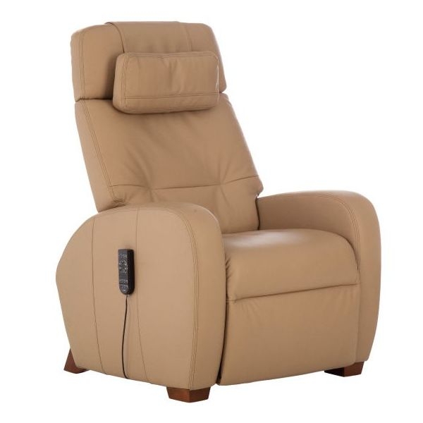 Recliner Chair Sand Beige Wired Remote Zero Gravity Ergonomic Design