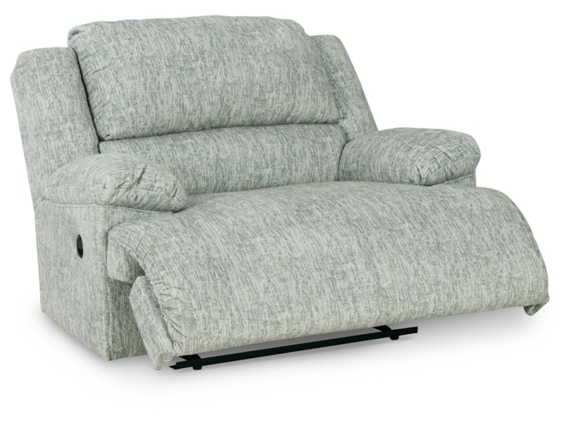 Recliner, Heathered Weave Pillow Top Arm Oversized Manual Chair
