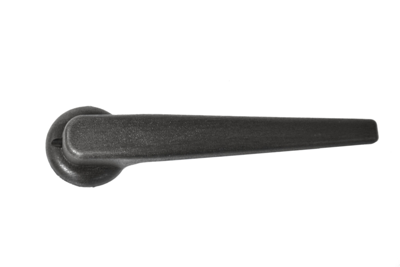 Recliner Lever Dark Brown Wood Grain Finish Tapered Profile