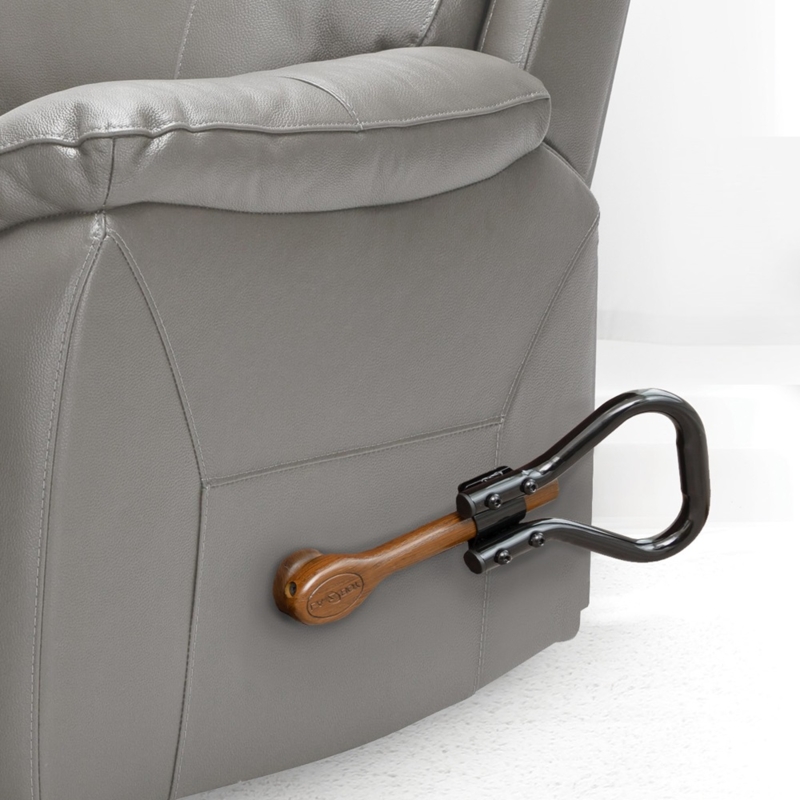 Recliner Lever Extender Black Large Loop Handle Bolt On Installation