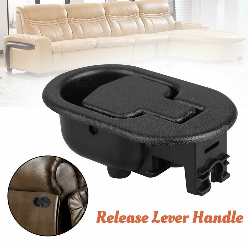 Recliner Pull Handle Universal Fit Black Plastic Replacement Part