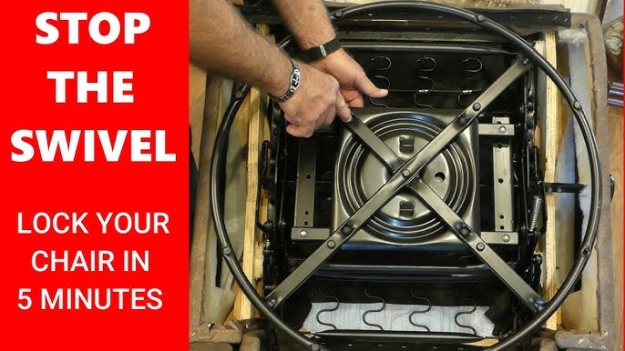 Recliner Swivel Base Mechanism with Lock and Zigzag Springs