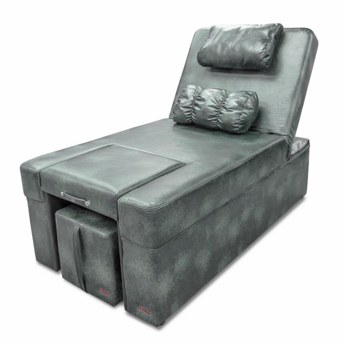 Reflexology Sofa Set with Nested Footrests and Convertible Design