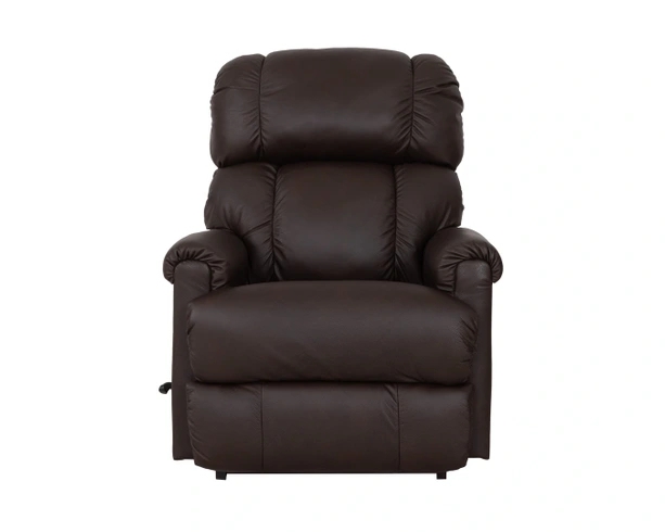Rocker Recliner Umber Triple Channeled Back Rolled Arms Manual