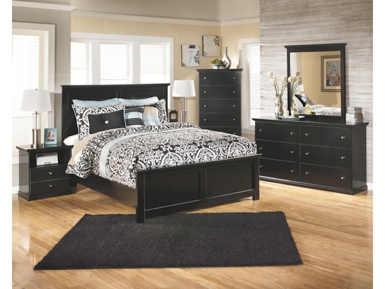 Traditional Bedroom Set with Recessed Panels & Classic Molded Trim