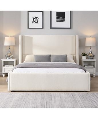 White Queen Bed - Macy's
