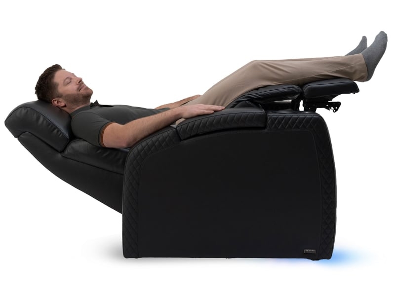 Zero Gravity Recliner Leather-Like Diamond Quilted Chair