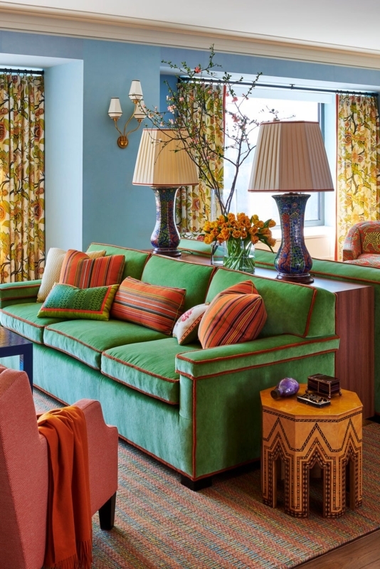 11 Green Couch Design Ideas for a Vibrant Living Room 2025