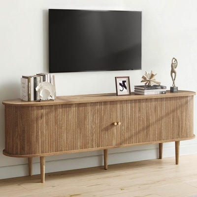 70 inch and larger Mid-Century Modern TV Stands & Entertainment Centers  You'll Love | Wayfair