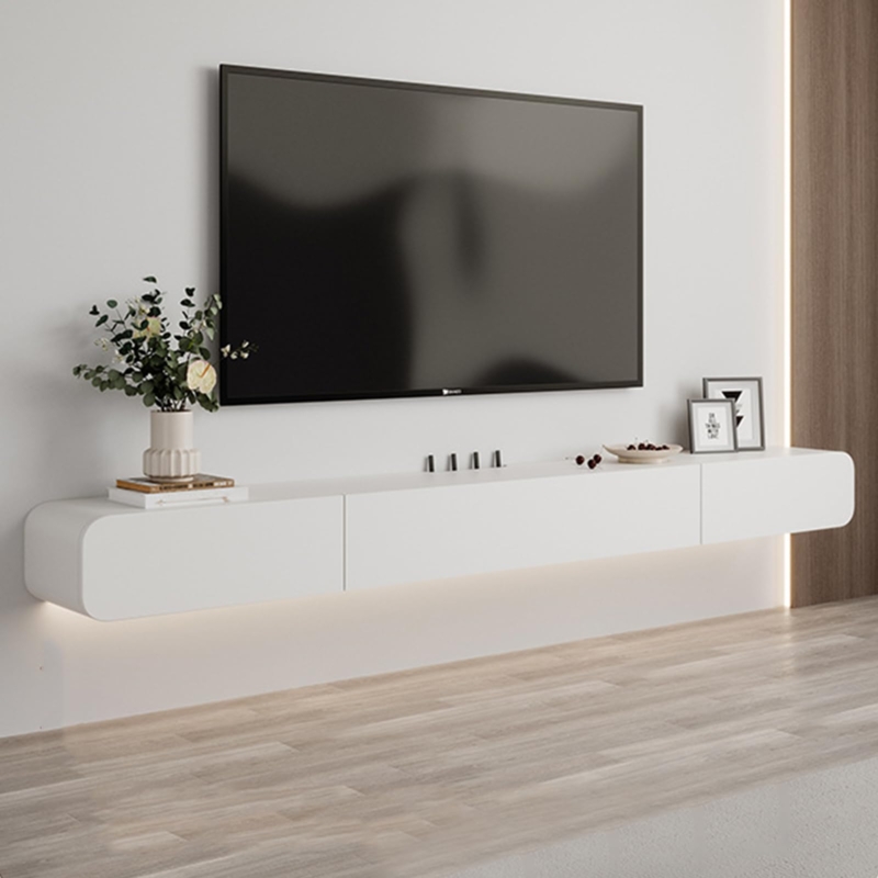 Amazon.com: Solid Wood Floating TV Stand Wall Mounted,47.2" White Floating  Entertainment Center, Hanging TV Cabinet for Under tv, Floating Media  Console Shelf for Living Room,Bedroom (DSGWHITE-B, 47.2IN) : Home & Kitch