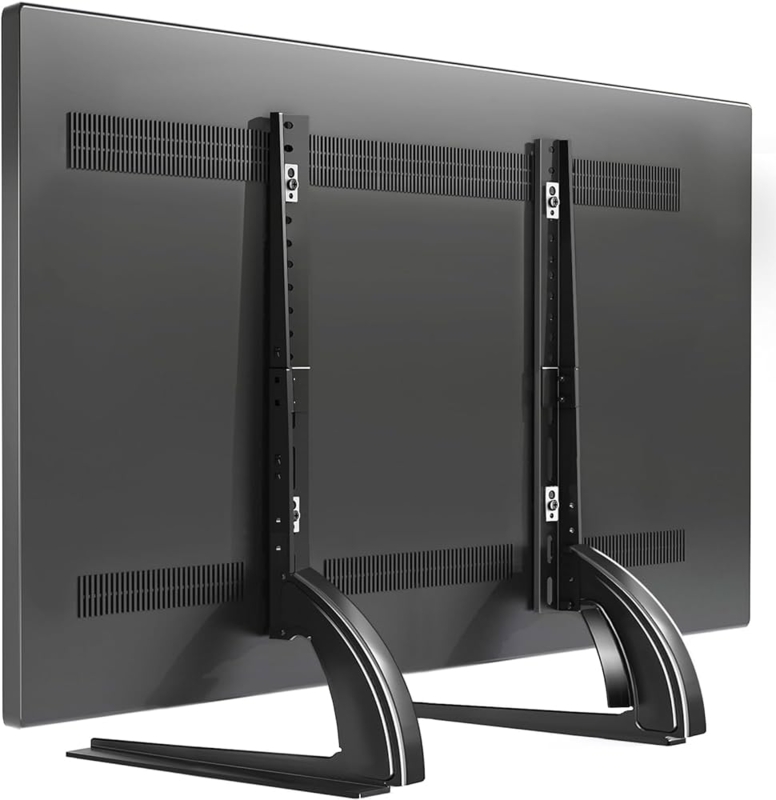 Amazon.com: TAVR Universal Table Top TV Stand Mount for 27 30 32 37 40 43  47 50 55 60 65 Inch LCD LED Flat/Curved Screen TVs, Height Adjustable TV  Legs, Strong TV