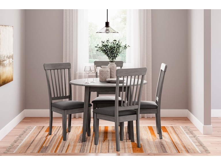 Ashley Shullden 5 Piece Drop Leaf Table Set D194-15-01-4 - Portland, OR |  Key Home Furnishings