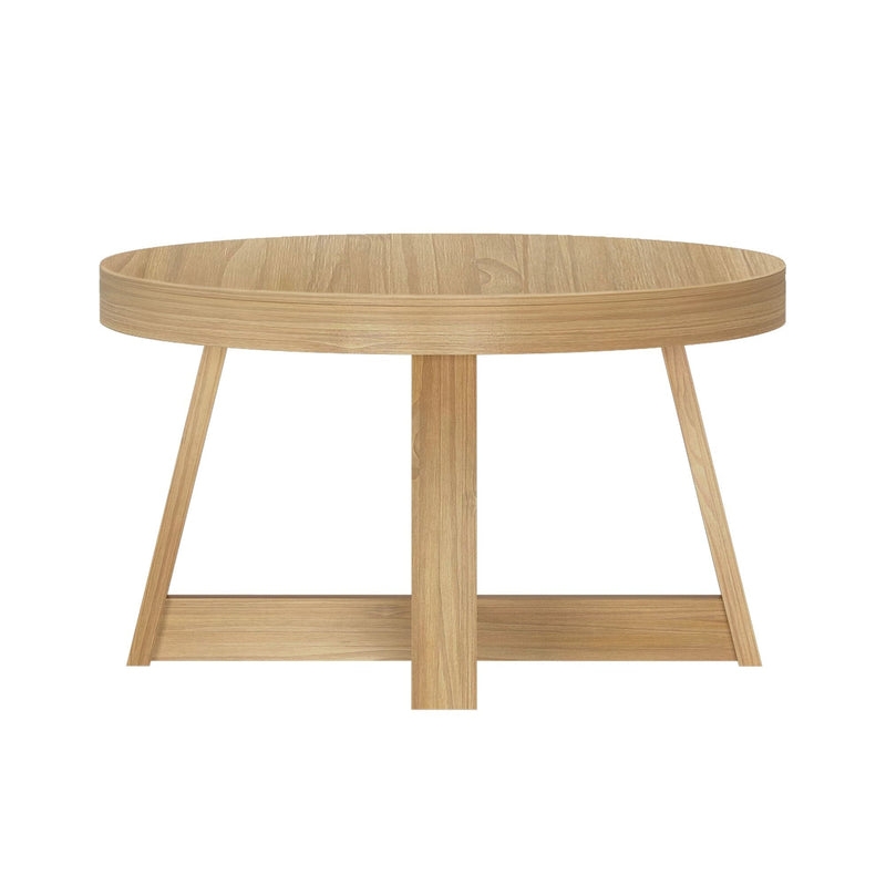 Farmhouse Round Coffee Table, 30"  Plank+Beam