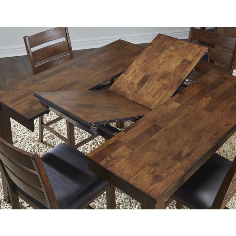 Gather Height Square Dining Table in Dark Espresso