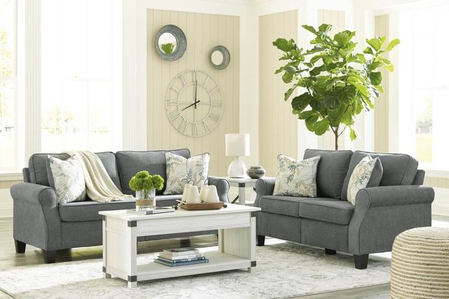 Living Room Set Modern Farmhouse with Whitewashed Coffee Table