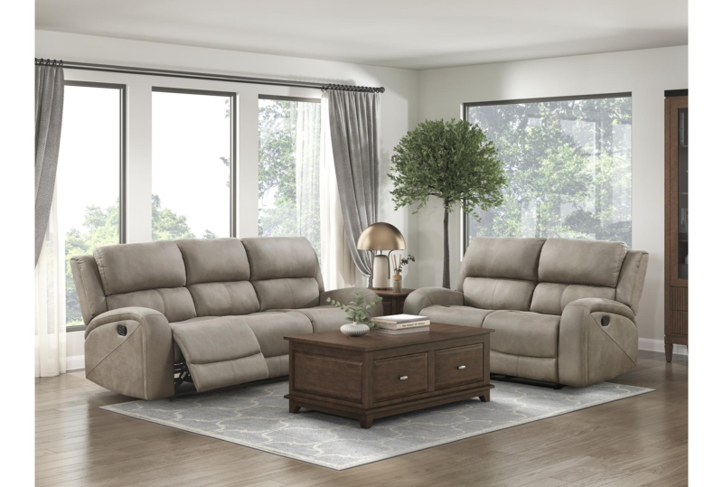 Microsuede Beige Sofas & Couches | Living Spaces