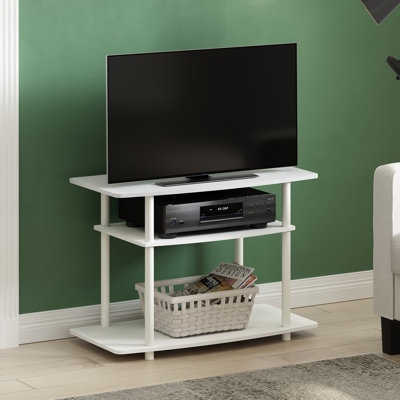 Minimalist 3-Tier TV Stand with Open Back Design