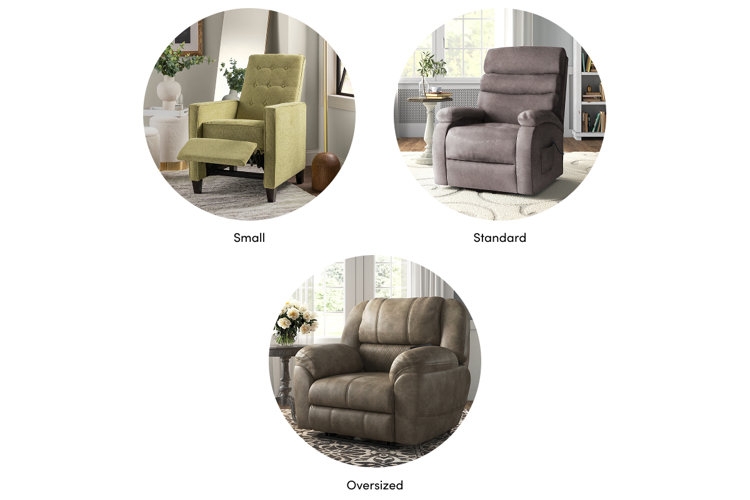 Recliner Size Guide: Small, Standard, Oversized, Transitional Styles