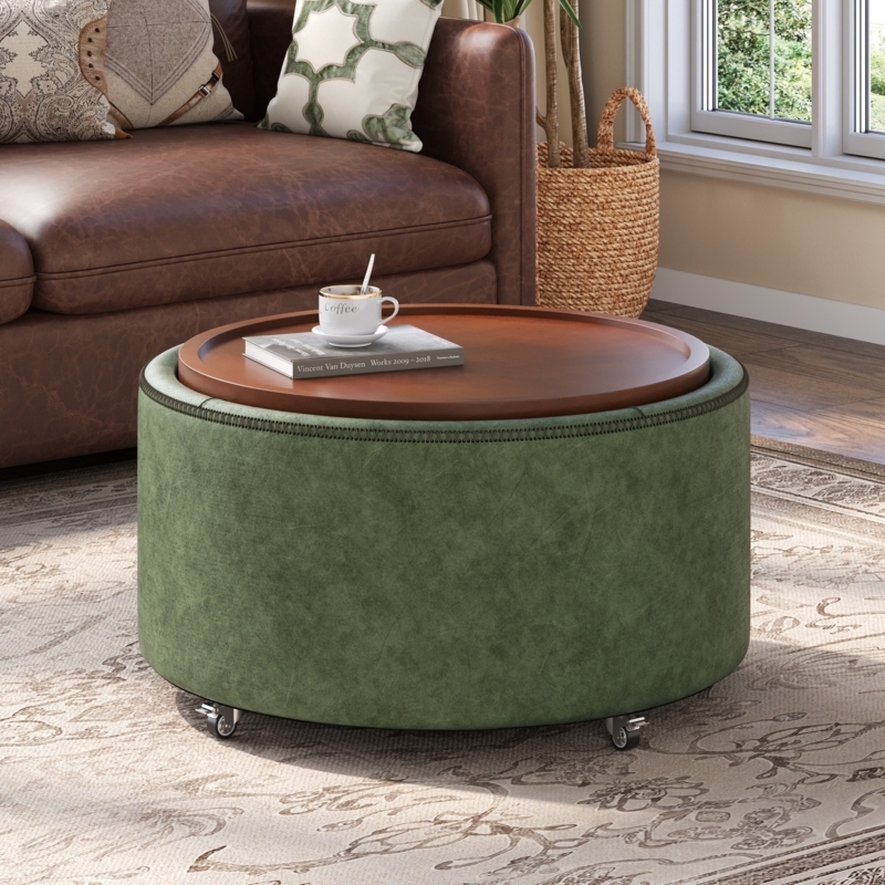 Round Storage Ottomans - Bed Bath & Beyond