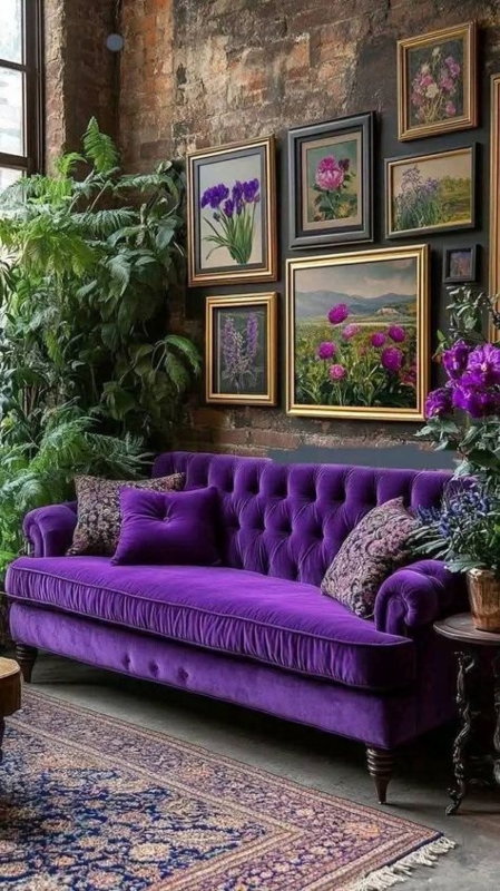 Sofa Chesterfield Style Vintage Inspired Button Tufted Traditional