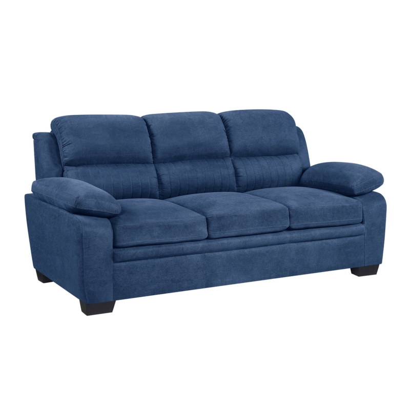 Sofa featuring Pillow Top Arms and Three Cushion Design