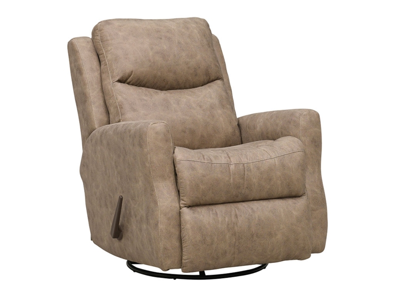 Southern Motion Fame Passion Vintage Non-Power Swivel Recliner 1007S