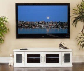 White Corner TV Stand | Foter