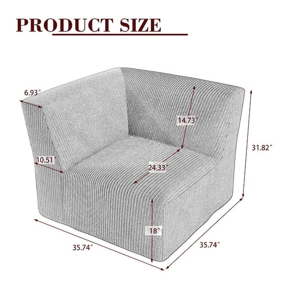 Accent Chair Cream Boucle Rounded Back Low Profile Seating