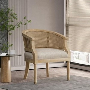 Accent Chair Curved Backrest Teal Upholstery Tapered Legs Modern