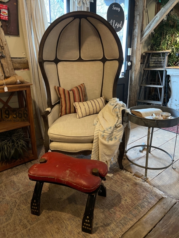 Accent Chair French Country Carved Details Cabriole Legs Sand