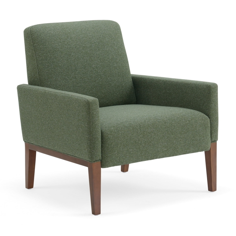 Accent Chair Splayed Legs Bucket Seat Mid-Century