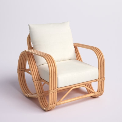 Accent Chair Traditional Cream Fabric Turned Legs Curved Back Farmhouse