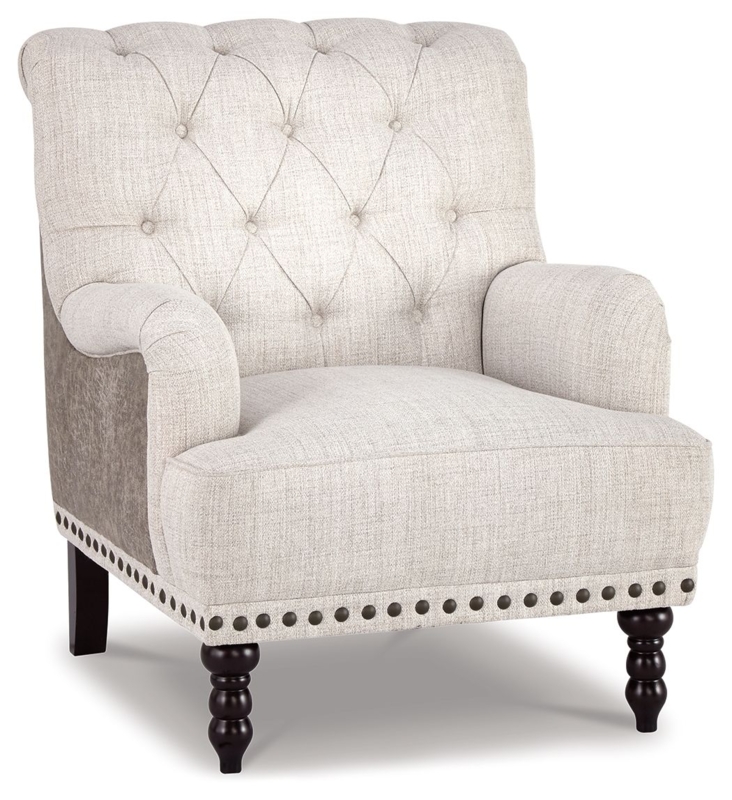 Accent Chair Wingback Floral Pattern Traditional Lounge Seating