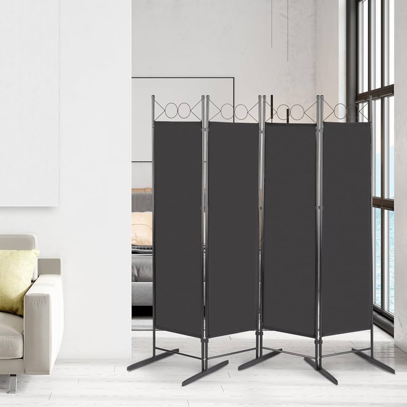 Amazon.com: 5.74FT 4-Fold Room Divider, Vintage Room Dividers Wall, Room  Dividers & Folding Privacy Screens, Partition Room Dividers for Bedroom,Folding  Room Divider for Room Separation, Freestanding Wall Divider : Hom